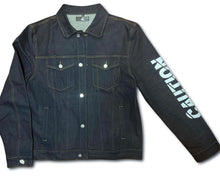 Load image into Gallery viewer, HARD SHARK RAW DENIM JACKET
