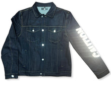 Load image into Gallery viewer, HARD SHARK RAW DENIM JACKET
