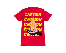 Load image into Gallery viewer, ”DARK TIMES” 3M ⚠️ RED T-SHIRT
