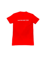 Load image into Gallery viewer, ”DARK TIMES” 3M ⚠️ RED T-SHIRT
