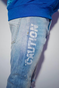 LIGHT BLUE SHARK DENIM